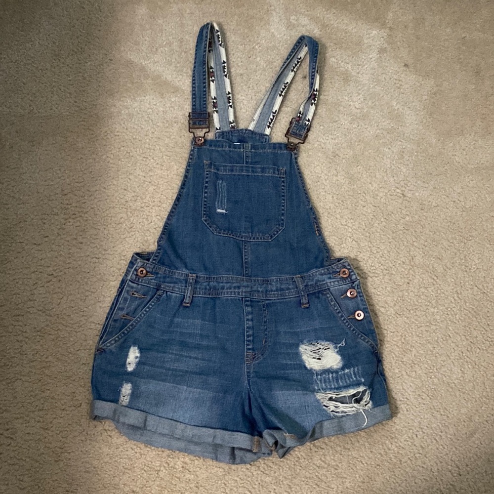 Denim Overalls